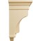 Ekena Millwork 6 1/2"W x 6 1/2"D x 12"H Raised Fluting Corbel, Maple COR06X06X12RAMA - alternate 3